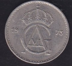 İsveç 50 Öre 1973
