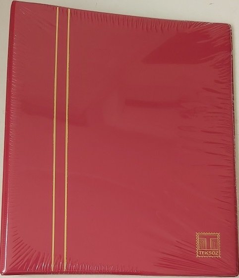 Teksöz Kağıt Para Albümü 5 Cm - Kırmızı