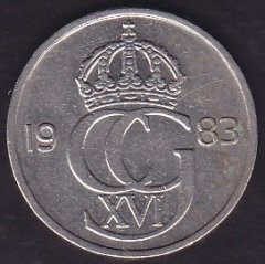 İsveç 50 Öre 1983