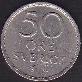 İsveç 50 Öre 1971