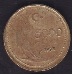 1995 Yılı 5000 Lira
