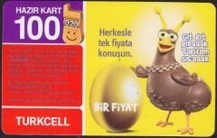 Turkcell Hazır Kart 100 Kontör 2010