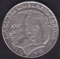 İsveç 1 Kron 1978