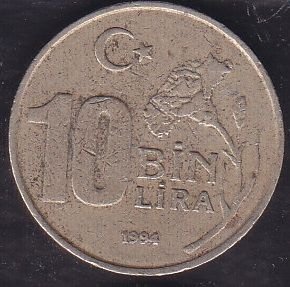 1994 Yılı 10000 Lira