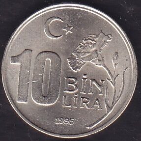 1995 Yılı 10000 Lira