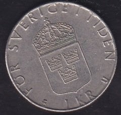 İsveç 1 Kron 1977