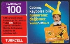 Turkcell Hazır Kart 100 Kontör 2009