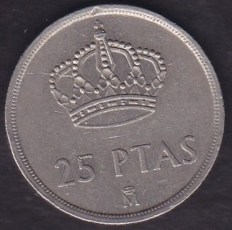 İspanya 25 Pesetas 1982
