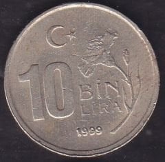 1999 Yılı 10000 Lira