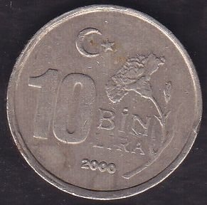 2000 Yılı 10000 Lira