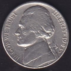 Amerika 5 Cent 1984 D