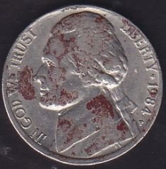 Amerika 5 Cent 1984 P