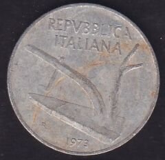 İtalya 10 Liret 1973