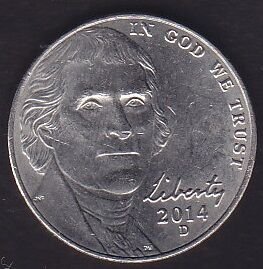 Amerika 5 Cent 2014 D