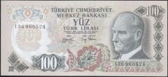 6.Emisyon 2.Tertip 100 Lira I36 960524 Çilaltı Çil