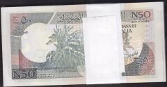 Somali 50 Şiling 1991 Çil Deste (100 Adet)