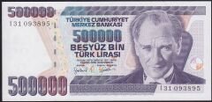 7.Emisyon 4.Tertip 500000 Lira I31 093895 Çilaltı Çil