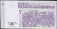 MADAGASKAR 1000 ARİARY 5000 FRANCS 2004 ÇİL