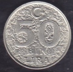 2000 Yılı 50 Bin Lira Çilaltı Çil