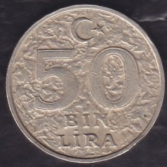 1998 Yılı 50 Bin Lira