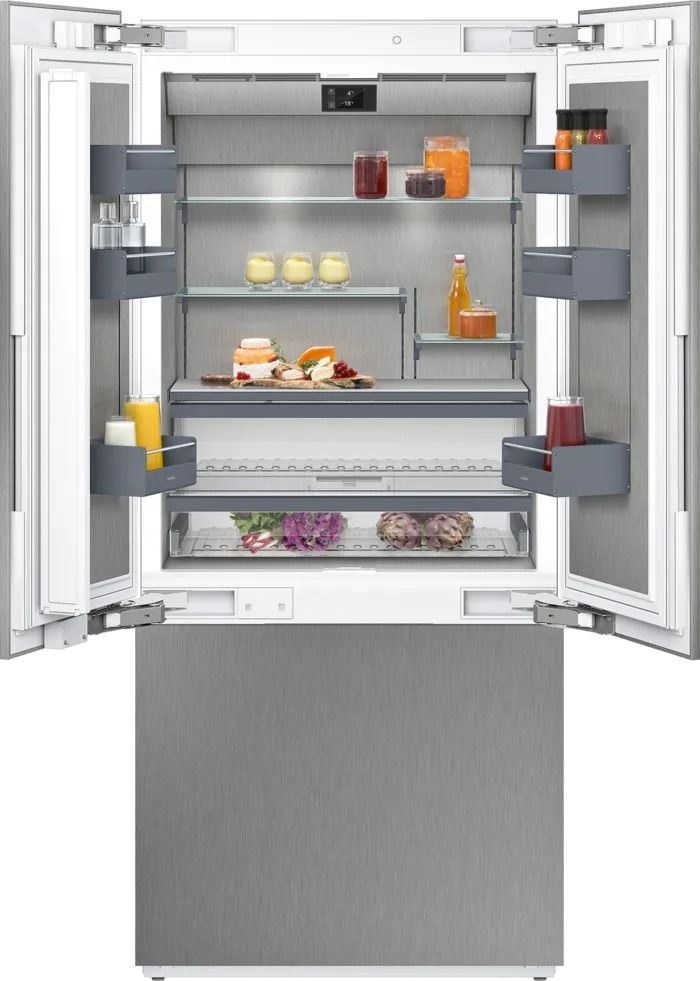 Gaggenau RY492305 400 Serisi Vario Soğutucu Ve Derin Dondurucu Kombinasyonu Düz Menteşe