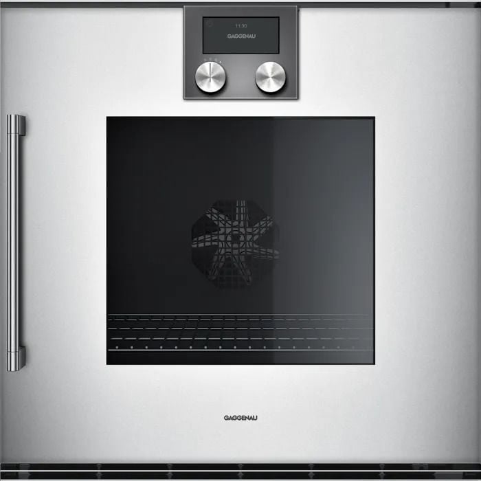 Gaggenau BOP210132 200 Serisi Fırın 60 x 60 Cm Kapı Menteşesi Sağa, Gümüş