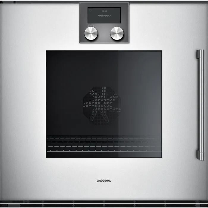 Gaggenau BOP211132 200 Serisi Fırın 60 x 60 Cm Kapı Menteşesi Solda Gümüş