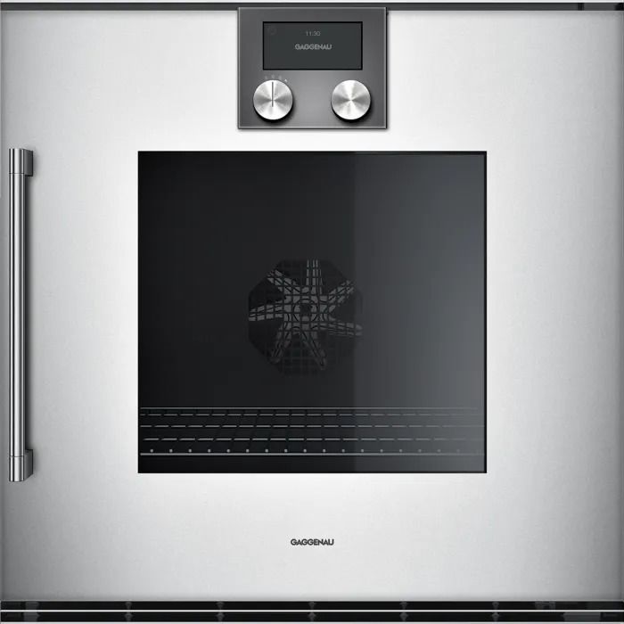 Gaggenau BOP220132 200 Serisi Fırın 60 x 60 Cm Kapı Menteşesi Sağa, Gümüş