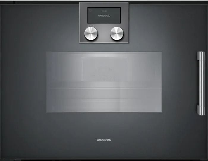 Gaggenau BSP251101 200 Serisi Buharlı Fırın 60 x 45 Cm Kapı Menteşesi Solda Gaggenau Anthracite