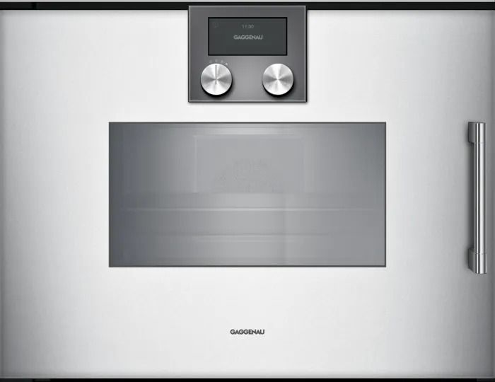 Gaggenau BSP251131 200 Serisi Buharlı Fırın 60 x 45 Cm Kapı Menteşesi Solda Gaggenau Silver