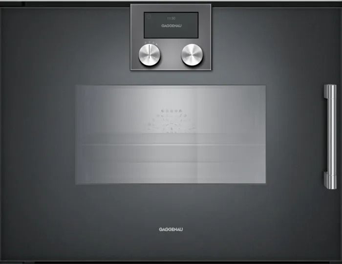 Gaggenau BSP271101 200 Serisi Buharlı Fırın 60 x 45 Cm Kapı Menteşesi Solda Gaggenau Anthracite