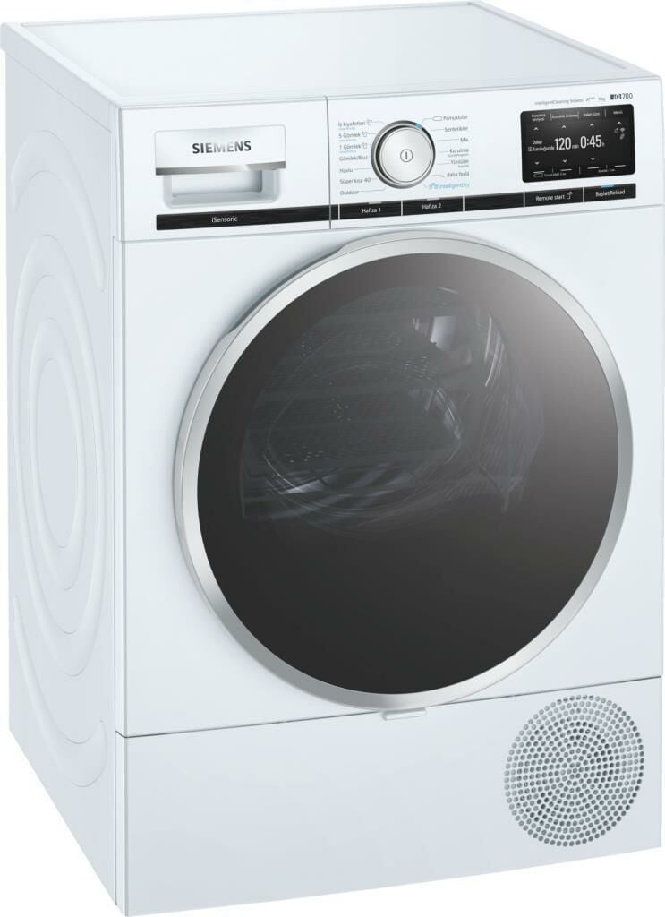 Siemens WT47XEH0TRiQ700 Isı Pompalı Kurutma Makinesi 9 kg
