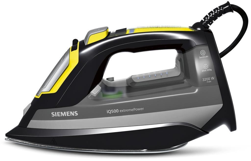 Siemens TB60XTRM Buharlı Ütü 3200 W Siyah / Sarı