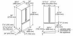 Siemens CI36TP02 iQ700 Alttan Donduruculu Ankastre Buzdolabı 212.5 x 90.8 cm Düz Menteşe