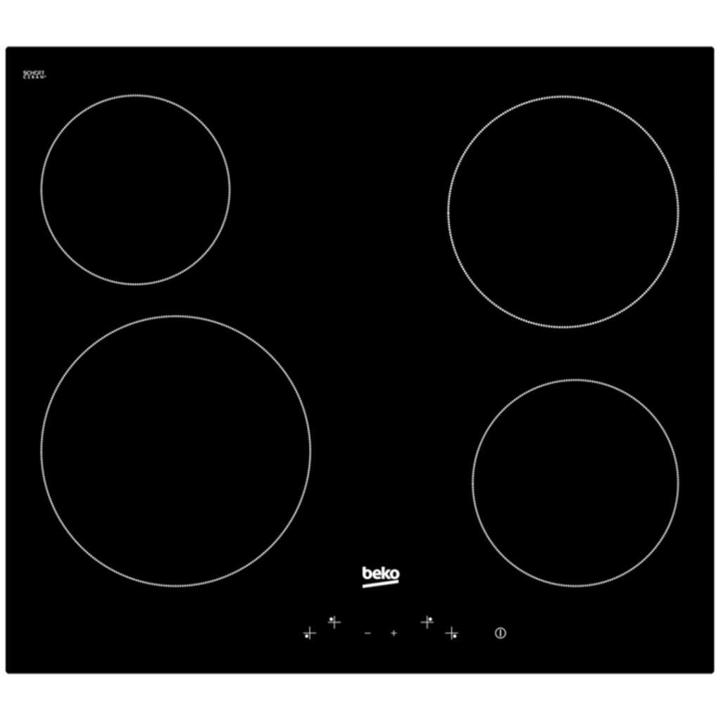 Beko AOV 64400 S Ankastre Elektrikli Ocak Siyah