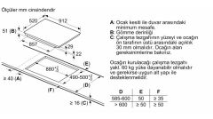 Siemens EX975LXC1E Ankastre İndüksiyonlu Ocak Siyah