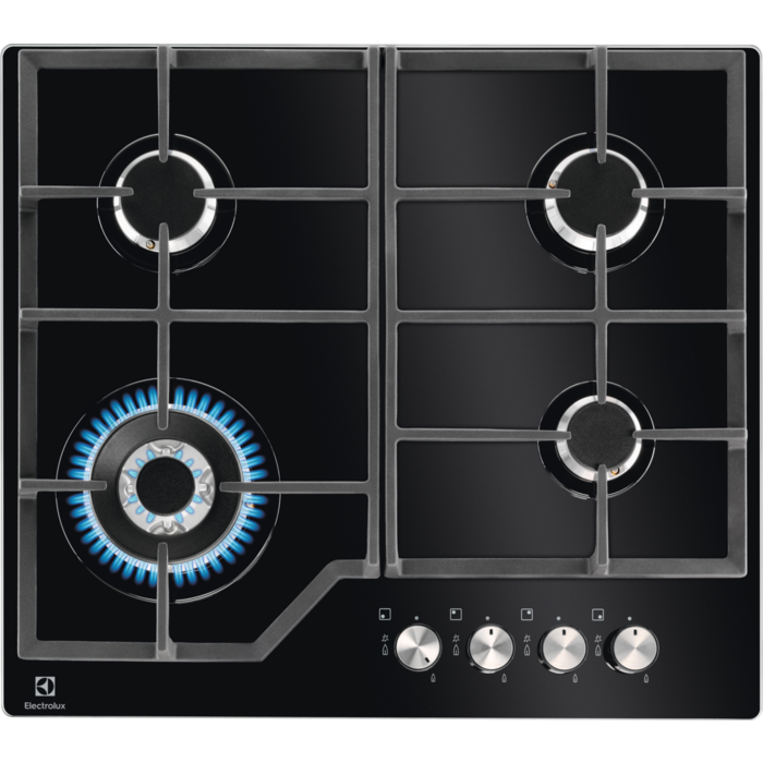 Electrolux KGG6436K Cam Yüzeyli Gazlı Ocak 60 cm