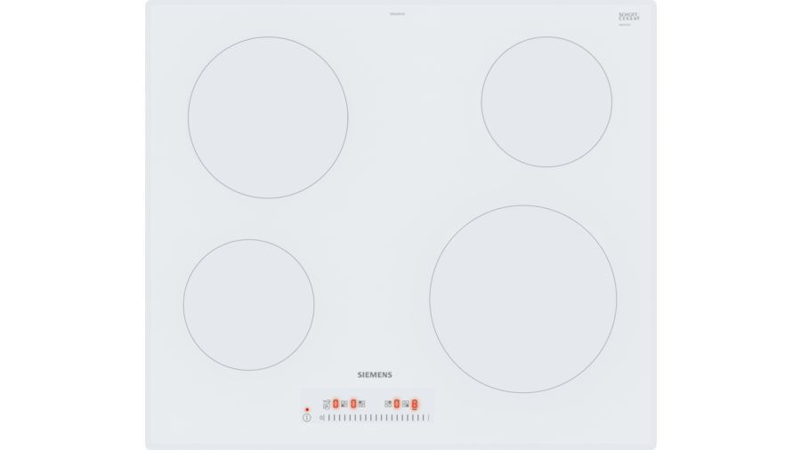 Siemens ET612FEA1E iQ100 Ankastre Elektrikli Ocak Beyaz