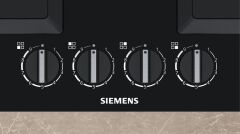 Siemens EP6A6PB20 iQ500 Ankastre Gazlı Ocak Siyah