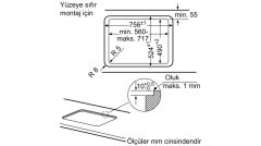 Siemens EP7A6QB20 iQ500 Ankastre Gazlı Ocak