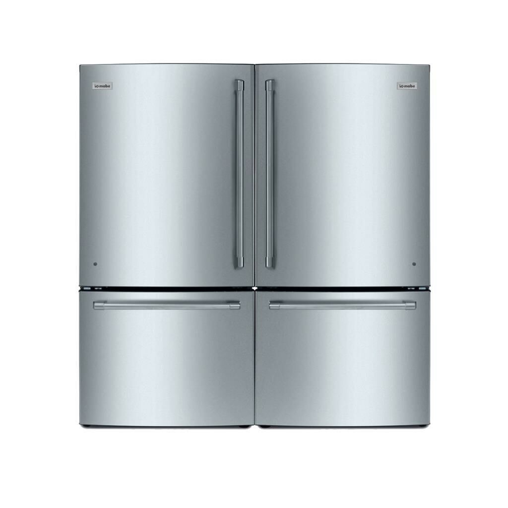 io mabe Twin Pro Alttan Donduruculu Çelik Kaplamalı 4 Kapılı Buzdolabı 1060 Litre