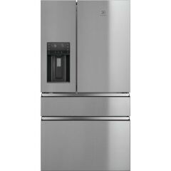 Electrolux LLI9VF54X0 4 Kapılı 681 lt Gardırop Tipi Su ve Buz Pınarlı Wi-Fi Buzdolabı