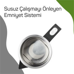 Arzum AR3129 Deminde Çay Makinesi - Inox