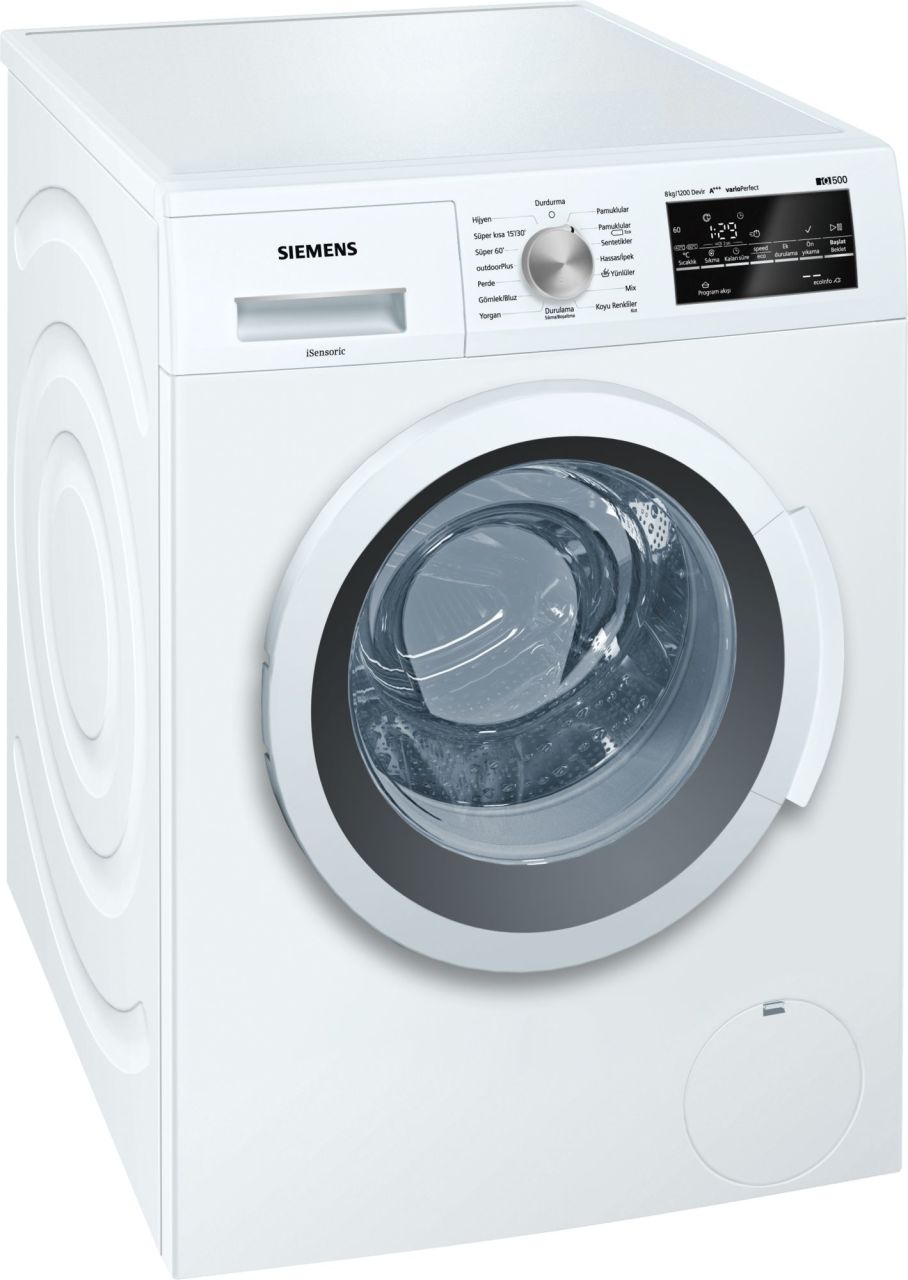 Siemens WM12T461TR İQ500 8 Kg Çamaşır Makinesi