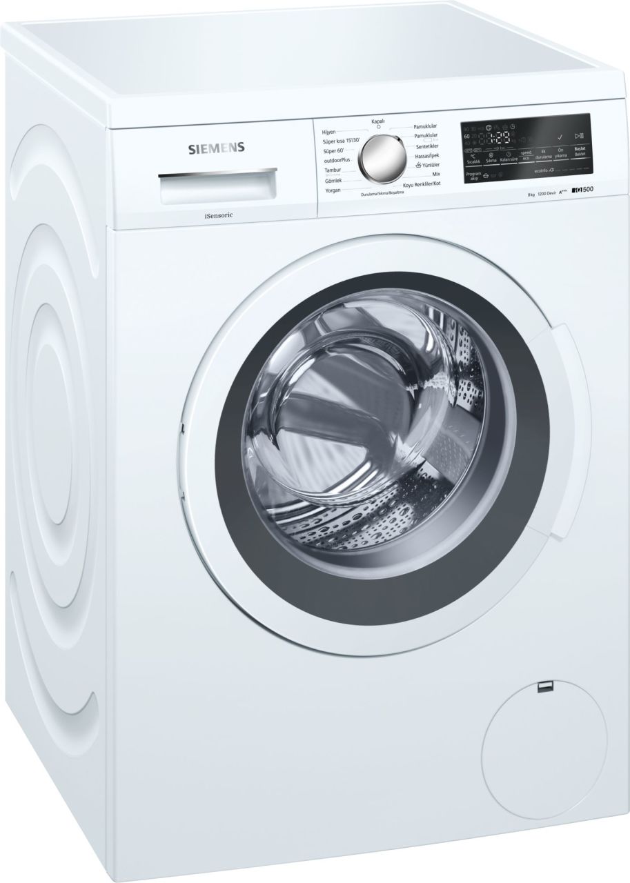 Siemens WU12Q460TR İQ500 8 Kg Çamaşır Makinesi