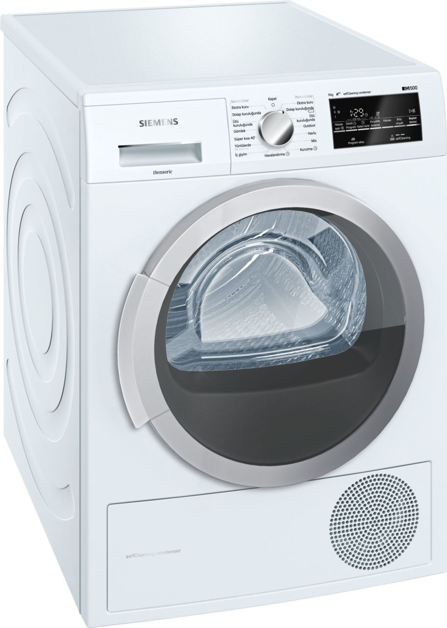 Siemens WT47W460TR İQ500 A++ 9 Kg Kurutma Makinesi