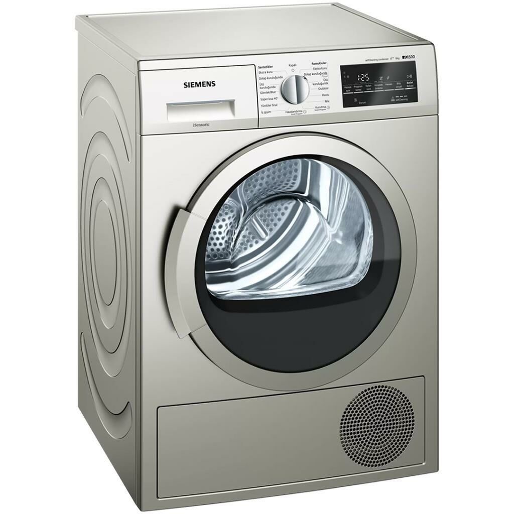 Siemens WT45W41STR İQ500 A++ 8 Kg Kurutma Makinesi