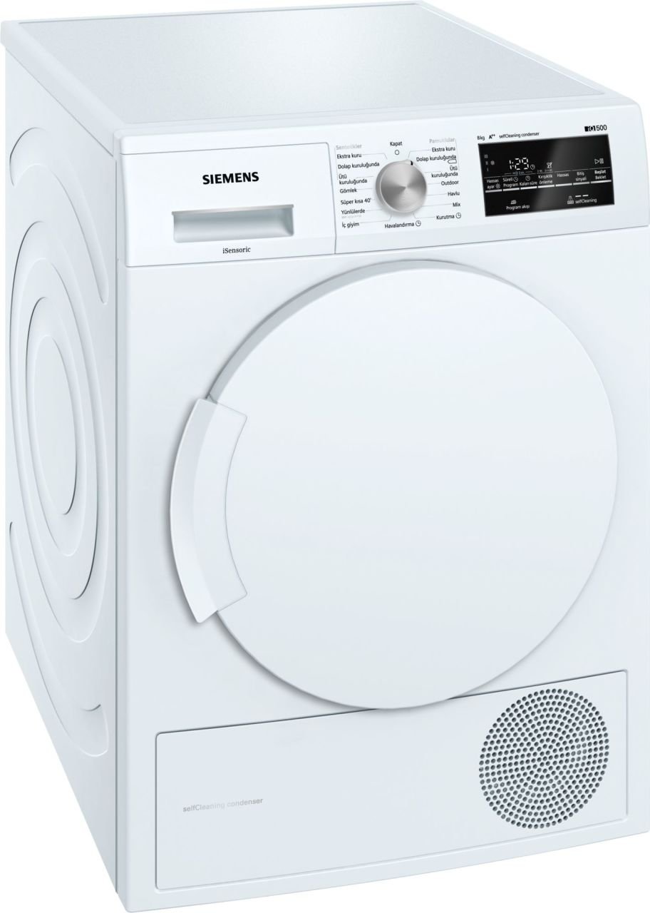 Siemens WT43W460TR İQ500 A++ 8 Kg Kurutma Makinesi
