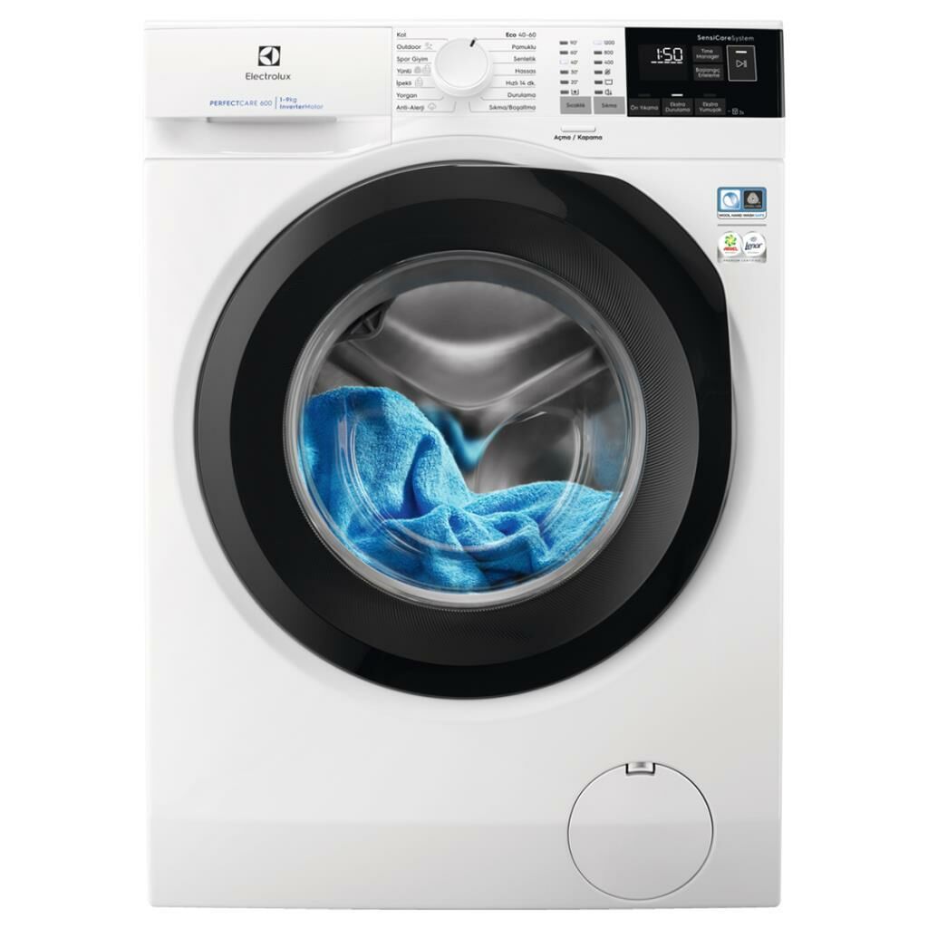 Electrolux EW6FN429BT PerfectCare 600 Çamaşır Makinesi 9 Kg | 1200 Devir