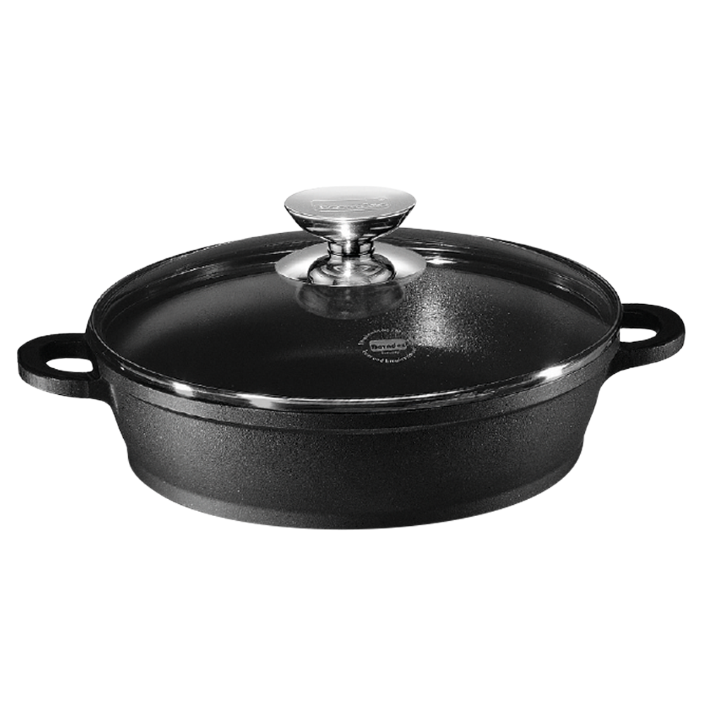 Berndes 031165 Pilav & Karnıyarık Tenceresi 24 cm - Siyah